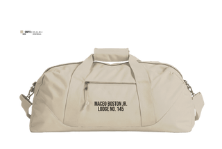 Duffle Bag, Maceo Boston Jr. Lodge No. 145, , Teamtime, Team time, sublimation, custom sports apparel, team uniforms, spirit wear, spiritwear, sports uniforms, custom shirts, team store, custom team store, fundraiser sports, apparel fundraiser