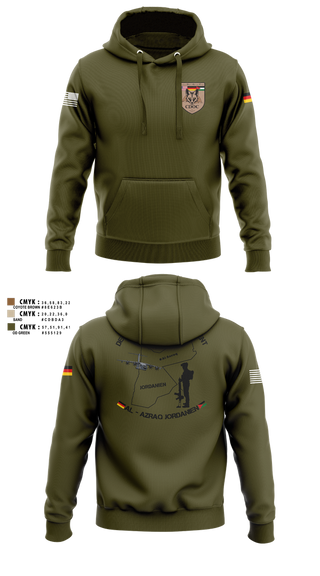 Hoodie, DEU EinsKtgt CD/CBI, , Teamtime, Team time, sublimation, custom sports apparel, team uniforms, spirit wear, spiritwear, sports uniforms, custom shirts, team store, custom team store, fundraiser sports, apparel fundraiser