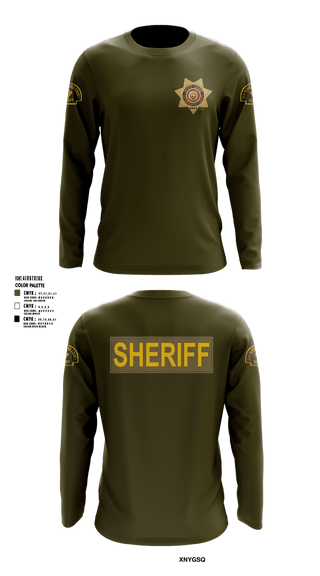 Long Sleeve Performance Shirt, San Bernardino County Sheriffs Department, Police, Teamtime, Team time, sublimation, custom sports apparel, team uniforms, spirit wear, spiritwear, sports uniforms, custom shirts, team store, custom team store, fundraiser sports, apparel fundraiser