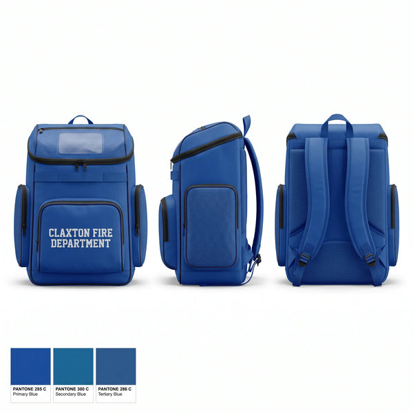 Gear Bag, Claxton fire department, Fire Department, Teamtime, Team time, sublimation, custom sports apparel, team uniforms, spirit wear, spiritwear, sports uniforms, custom shirts, team store, custom team store, fundraiser sports, apparel fundraiser