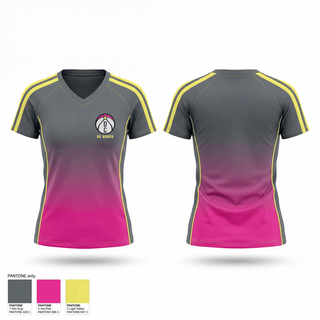 Womens Short Sleeve Vneck Shirt, DC Hoops, Women's Basketball, Teamtime, Team time, sublimation, custom sports apparel, team uniforms, spirit wear, spiritwear, sports uniforms, custom shirts, team store, custom team store, fundraiser sports, apparel fundraiser