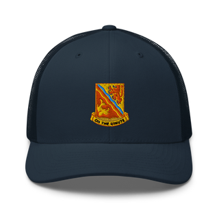 Bravo Battery 6th BN 37th FAR 84509561 Retro Trucker Hat | Yupoong 6606