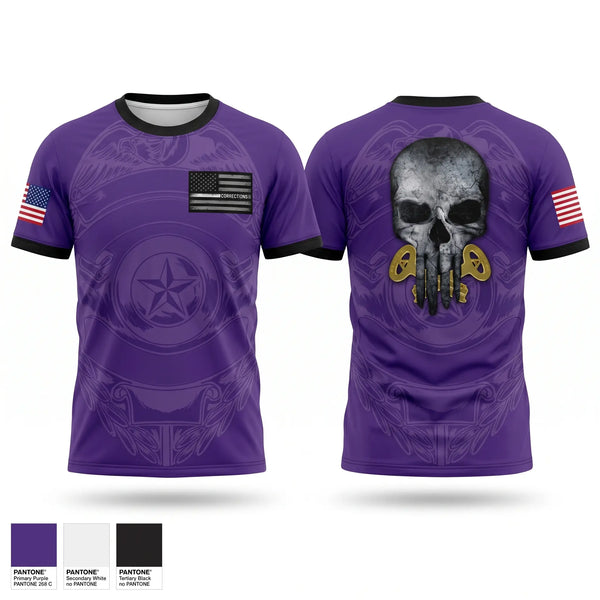 Old School Cotton Feel Shirt, Rosebud detention center, Police, Teamtime, Team time, sublimation, custom sports apparel, team uniforms, spirit wear, spiritwear, sports uniforms, custom shirts, team store, custom team store, fundraiser sports, apparel fundraiser