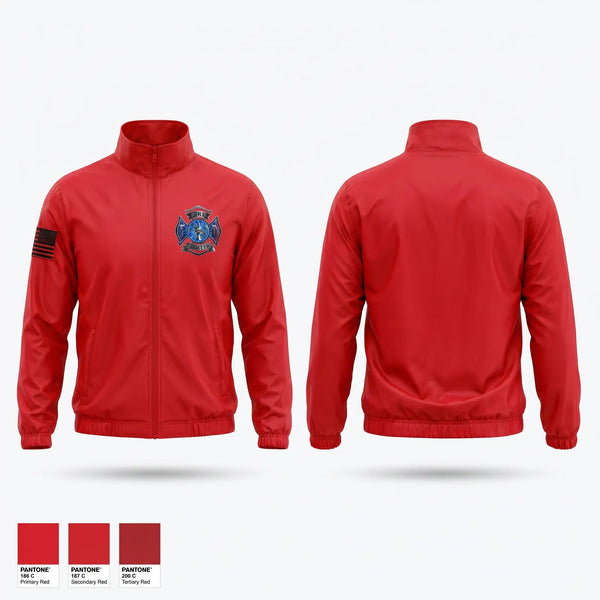 Windbreaker, Tri Community Volunteer Fire Department, Fire Department, Teamtime, Team time, sublimation, custom sports apparel, team uniforms, spirit wear, spiritwear, sports uniforms, custom shirts, team store, custom team store, fundraiser sports, apparel fundraiser