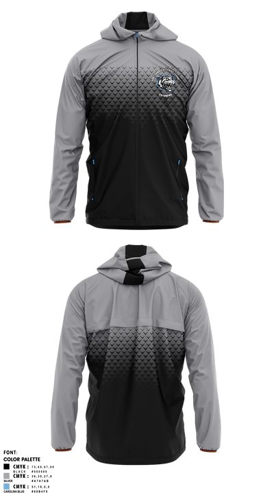 East Chapel Hill High School Swimming Windbreaker - 2