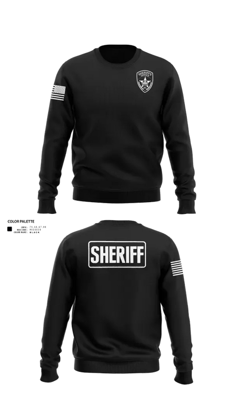 Crew Neck Sweatshirt, Sheriff Emergency Response Team, Police, Teamtime, Team time, sublimation, custom sports apparel, team uniforms, spirit wear, spiritwear, sports uniforms, custom shirts, team store, custom team store, fundraiser sports, apparel fundraiser