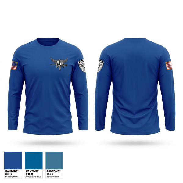 Long Sleeve Performance Shirt, Rockford Police S.R.T., Police, Teamtime, Team time, sublimation, custom sports apparel, team uniforms, spirit wear, spiritwear, sports uniforms, custom shirts, team store, custom team store, fundraiser sports, apparel fundraiser