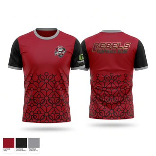 Mens Soccer Jersey, Rebels F. C., Men's Soccer, Teamtime, Team time, sublimation, custom sports apparel, team uniforms, spirit wear, spiritwear, sports uniforms, custom shirts, team store, custom team store, fundraiser sports, apparel fundraiser