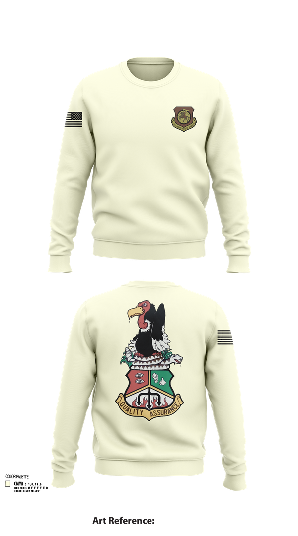 Crew Neck Sweatshirt, 452nd MXG, Air Force, Teamtime, Team time, sublimation, custom sports apparel, team uniforms, spirit wear, spiritwear, sports uniforms, custom shirts, team store, custom team store, fundraiser sports, apparel fundraiser