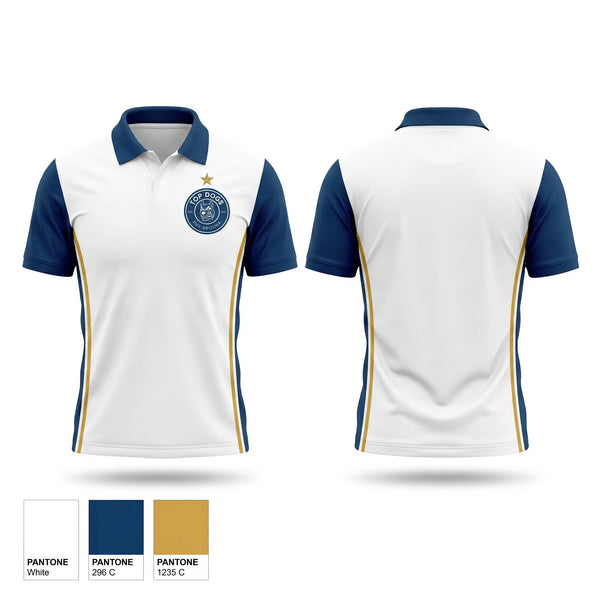 Short Sleeve Performance Polo, Top Dogs, Men's Soccer, Teamtime, Team time, sublimation, custom sports apparel, team uniforms, spirit wear, spiritwear, sports uniforms, custom shirts, team store, custom team store, fundraiser sports, apparel fundraiser