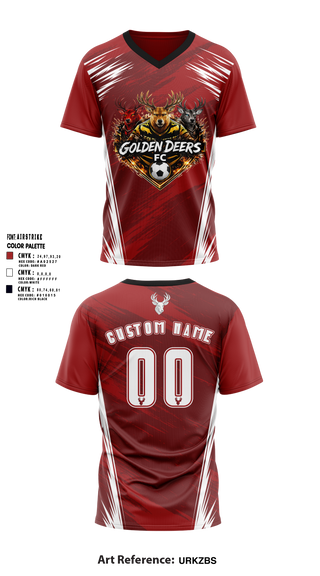 Mens Soccer Jersey, Golden Deers FC, Men's Soccer, Teamtime, Team time, sublimation, custom sports apparel, team uniforms, spirit wear, spiritwear, sports uniforms, custom shirts, team store, custom team store, fundraiser sports, apparel fundraiser