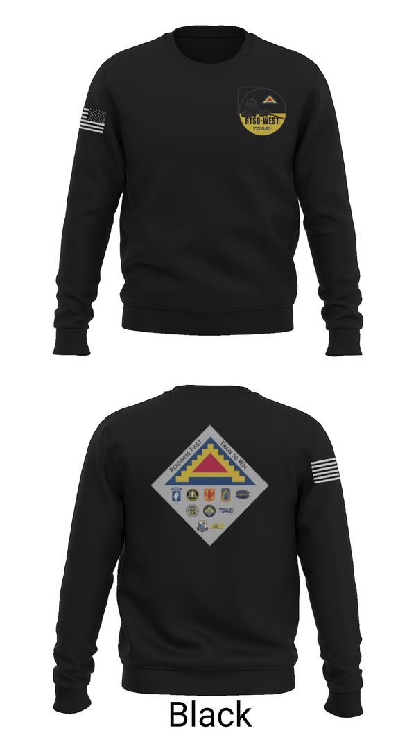 Crew Neck Sweatshirt, 7TH ATC, Army, Teamtime, Team time, sublimation, custom sports apparel, team uniforms, spirit wear, spiritwear, sports uniforms, custom shirts, team store, custom team store, fundraiser sports, apparel fundraiser