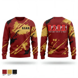 Crew Neck Sweatshirt, Deborah's School of Dance, , Teamtime, Team time, sublimation, custom sports apparel, team uniforms, spirit wear, spiritwear, sports uniforms, custom shirts, team store, custom team store, fundraiser sports, apparel fundraiser