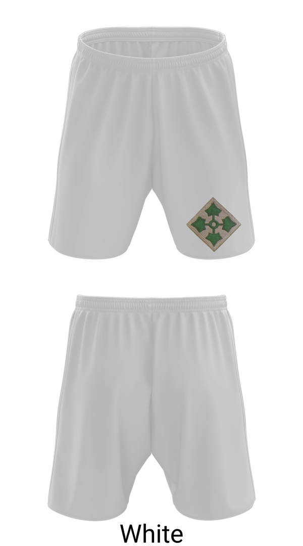 Athletic Shorts With Pockets, 4th infantry Division, Army, Teamtime, Team time, sublimation, custom sports apparel, team uniforms, spirit wear, spiritwear, sports uniforms, custom shirts, team store, custom team store, fundraiser sports, apparel fundraiser