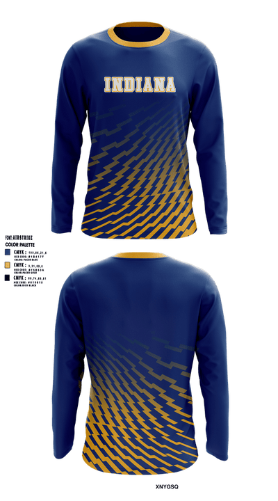 INDIANA AAU 91517132 Long Sleeve Performance Shirt 5