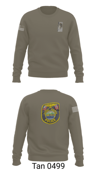 Crew Neck Sweatshirt, Canal Fulton Police Department, Police, Teamtime, Team time, sublimation, custom sports apparel, team uniforms, spirit wear, spiritwear, sports uniforms, custom shirts, team store, custom team store, fundraiser sports, apparel fundraiser