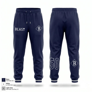 Sweatpants, Blast Baseball, Baseball, Teamtime, Team time, sublimation, custom sports apparel, team uniforms, spirit wear, spiritwear, sports uniforms, custom shirts, team store, custom team store, fundraiser sports, apparel fundraiser