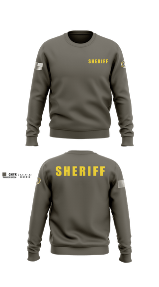 Crew Neck Sweatshirt, JEFFERSON COUNTY SHERIFFS OFFICE, Police, Teamtime, Team time, sublimation, custom sports apparel, team uniforms, spirit wear, spiritwear, sports uniforms, custom shirts, team store, custom team store, fundraiser sports, apparel fundraiser