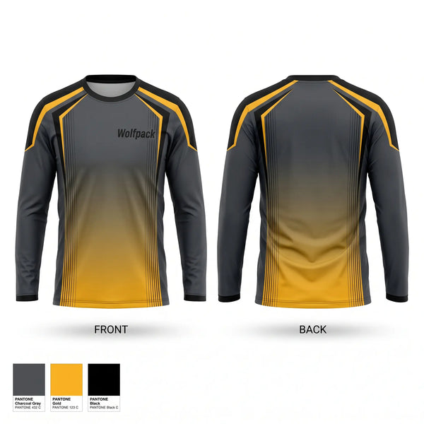 Long Sleeve Performance Shirt, Wolfpack, Softball, Teamtime, Team time, sublimation, custom sports apparel, team uniforms, spirit wear, spiritwear, sports uniforms, custom shirts, team store, custom team store, fundraiser sports, apparel fundraiser