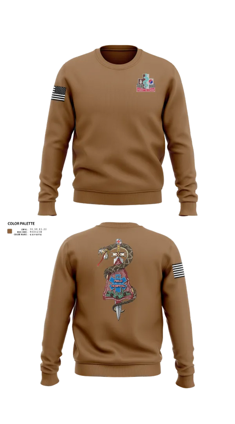Crew Neck Sweatshirt, 926 PM, Army, Teamtime, Team time, sublimation, custom sports apparel, team uniforms, spirit wear, spiritwear, sports uniforms, custom shirts, team store, custom team store, fundraiser sports, apparel fundraiser