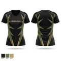 LAWAKUA Women's Short Sleeve V-neck Shirt - 1
