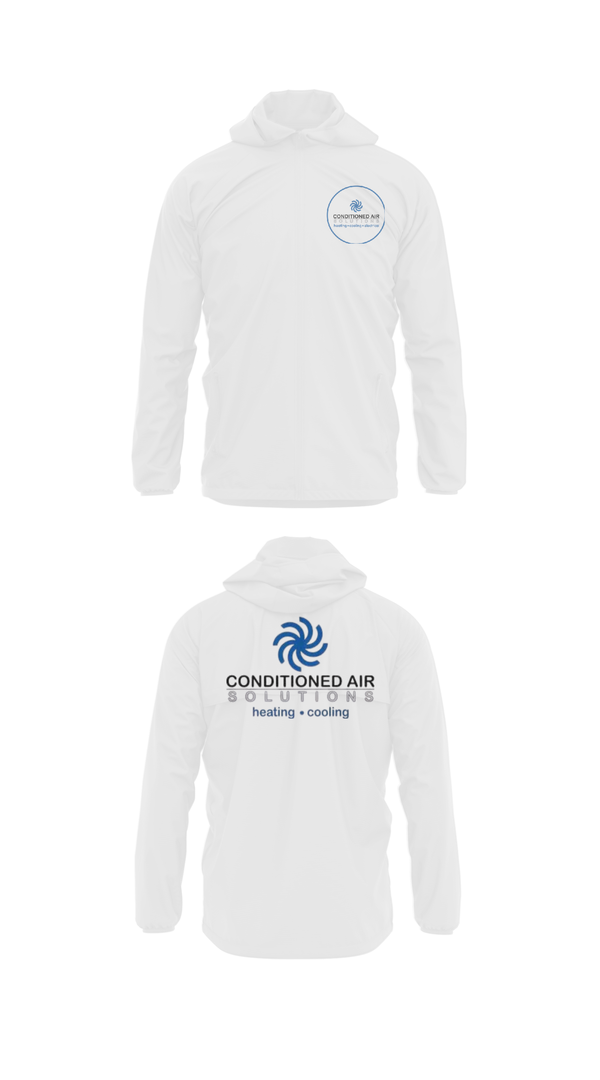 Windbreaker, Conditioned Air Solutions, , Teamtime, Team time, sublimation, custom sports apparel, team uniforms, spirit wear, spiritwear, sports uniforms, custom shirts, team store, custom team store, fundraiser sports, apparel fundraiser