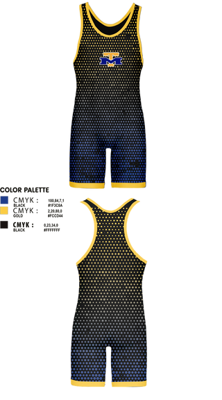 Wrestling Singlet, IDEA McAllen, Wrestling, Teamtime, Team time, sublimation, custom sports apparel, team uniforms, spirit wear, spiritwear, sports uniforms, custom shirts, team store, custom team store, fundraiser sports, apparel fundraiser