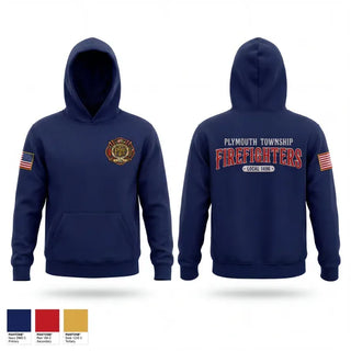 Hoodie, Plymouth Township Firefighters Charities, Fire Department, Teamtime, Team time, sublimation, custom sports apparel, team uniforms, spirit wear, spiritwear, sports uniforms, custom shirts, team store, custom team store, fundraiser sports, apparel fundraiser