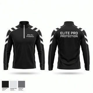 Quarter Zip Jacket, Elite Pro Protection, , Teamtime, Team time, sublimation, custom sports apparel, team uniforms, spirit wear, spiritwear, sports uniforms, custom shirts, team store, custom team store, fundraiser sports, apparel fundraiser