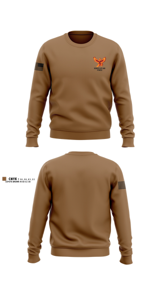 Crew Neck Sweatshirt, 5 SFS, Air Force, Teamtime, Team time, sublimation, custom sports apparel, team uniforms, spirit wear, spiritwear, sports uniforms, custom shirts, team store, custom team store, fundraiser sports, apparel fundraiser
