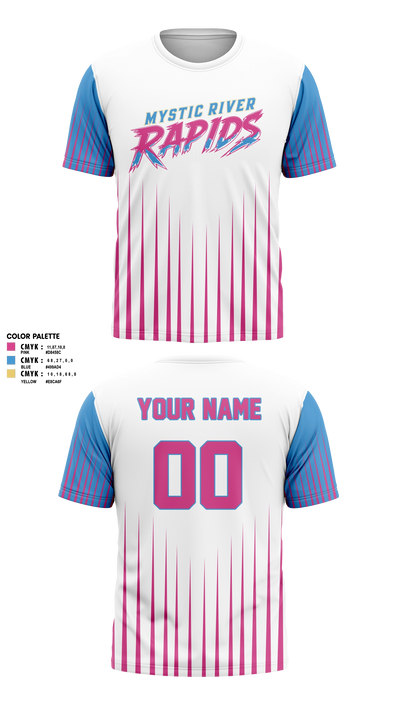 Mystic River Rapids Short Sleeve Performance Shirt - 10