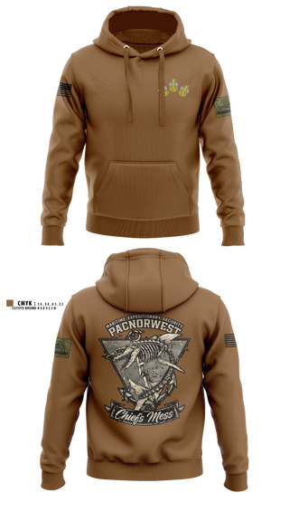 Hoodie, MES PACNORWEST HVU  Chiefs Mess, Navy, Teamtime, Team time, sublimation, custom sports apparel, team uniforms, spirit wear, spiritwear, sports uniforms, custom shirts, team store, custom team store, fundraiser sports, apparel fundraiser