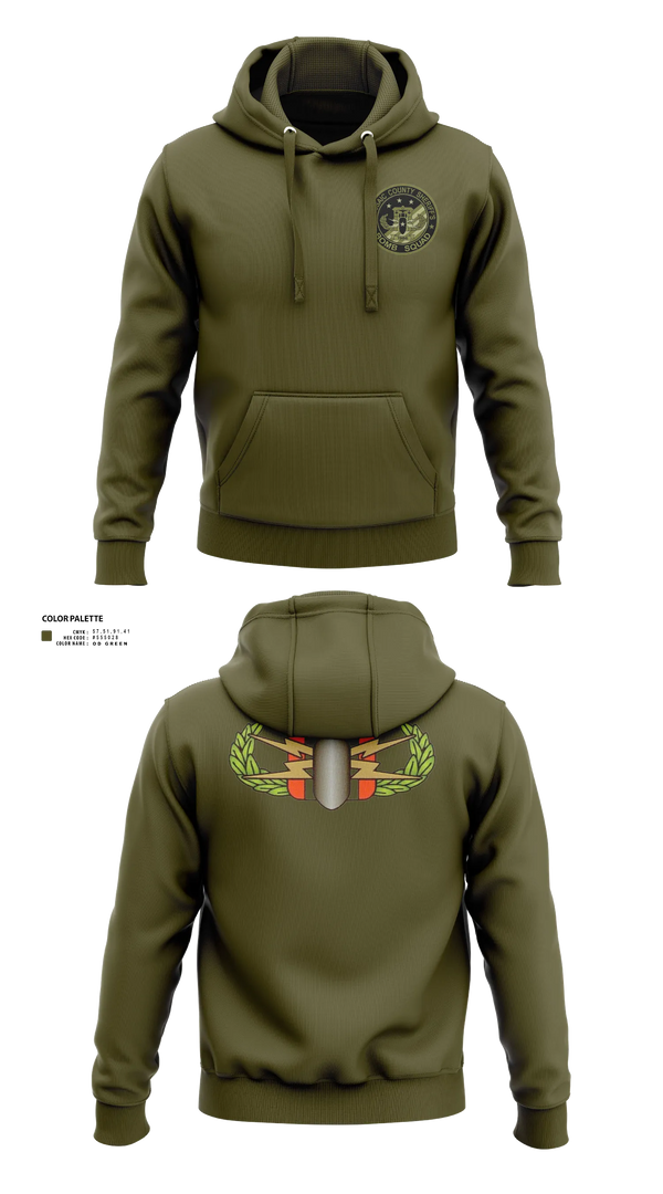 Hoodie, Passaic County Bomb Squad, Police, Teamtime, Team time, sublimation, custom sports apparel, team uniforms, spirit wear, spiritwear, sports uniforms, custom shirts, team store, custom team store, fundraiser sports, apparel fundraiser