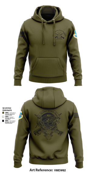 Hoodie, 380th Security Police Squadron, , Teamtime, Team time, sublimation, custom sports apparel, team uniforms, spirit wear, spiritwear, sports uniforms, custom shirts, team store, custom team store, fundraiser sports, apparel fundraiser