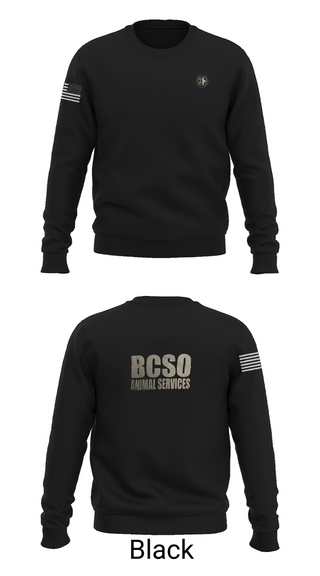 Crew Neck Sweatshirt, Brunswick County Sheriff - Animal Protective Services, Police, Teamtime, Team time, sublimation, custom sports apparel, team uniforms, spirit wear, spiritwear, sports uniforms, custom shirts, team store, custom team store, fundraiser sports, apparel fundraiser