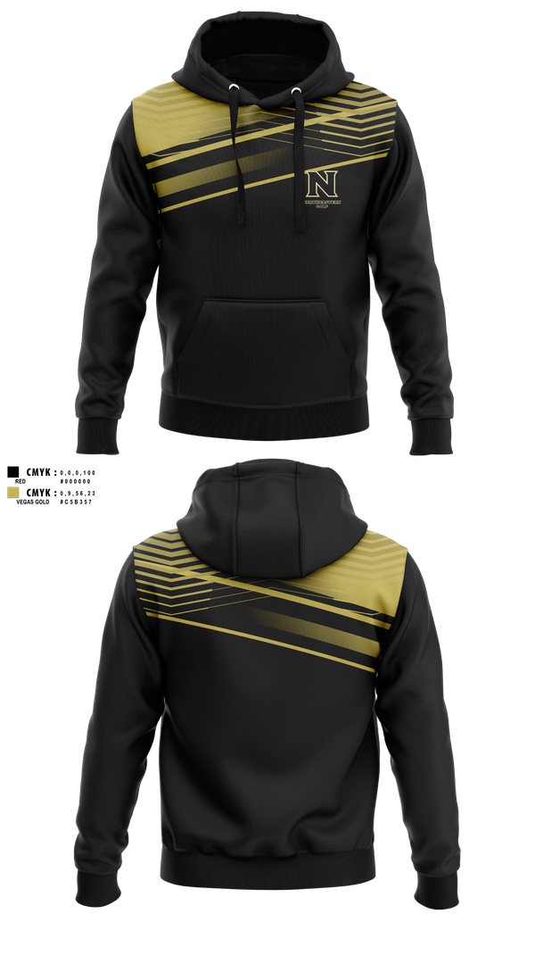 Hoodie, Northeastern Junior College Golf Team, Golf, Teamtime, Team time, sublimation, custom sports apparel, team uniforms, spirit wear, spiritwear, sports uniforms, custom shirts, team store, custom team store, fundraiser sports, apparel fundraiser