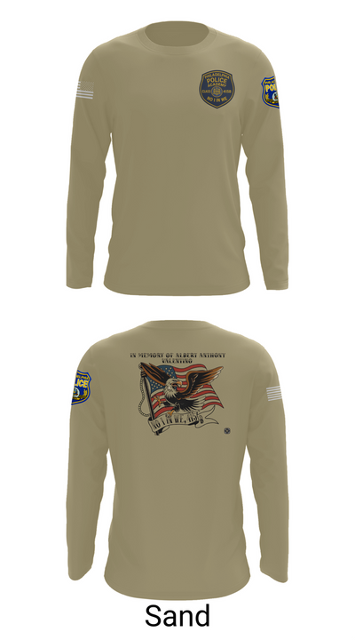 Philadelphia Police 64135919 Long Sleeve Performance Shirt 82