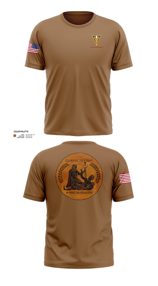 Old School Cotton Feel Shirt, 3D Theater Medical Command (Forward) Detachment 31, Army, Teamtime, Team time, sublimation, custom sports apparel, team uniforms, spirit wear, spiritwear, sports uniforms, custom shirts, team store, custom team store, fundraiser sports, apparel fundraiser