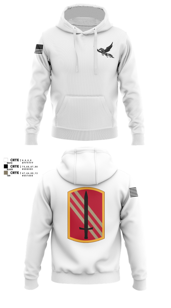 Hoodie, 196th BDE SIG CO, , Teamtime, Team time, sublimation, custom sports apparel, team uniforms, spirit wear, spiritwear, sports uniforms, custom shirts, team store, custom team store, fundraiser sports, apparel fundraiser