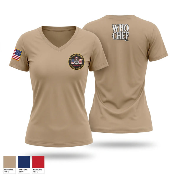 Womens Short Sleeve Vneck Shirt, MANCHU, Army, Teamtime, Team time, sublimation, custom sports apparel, team uniforms, spirit wear, spiritwear, sports uniforms, custom shirts, team store, custom team store, fundraiser sports, apparel fundraiser