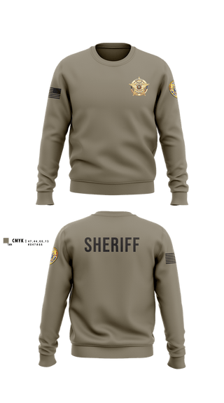 Crew Neck Sweatshirt, Pecos County Sheriff’s Office, Police, Teamtime, Team time, sublimation, custom sports apparel, team uniforms, spirit wear, spiritwear, sports uniforms, custom shirts, team store, custom team store, fundraiser sports, apparel fundraiser
