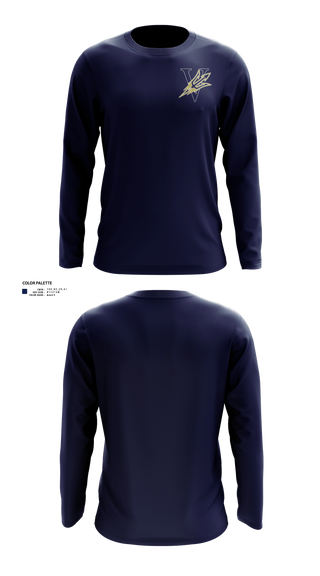 Long Sleeve Performance Shirt, Varina, Track & Field, Teamtime, Team time, sublimation, custom sports apparel, team uniforms, spirit wear, spiritwear, sports uniforms, custom shirts, team store, custom team store, fundraiser sports, apparel fundraiser