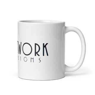 Wetwork Kustoms 4743471 White Glossy Mug - Medium