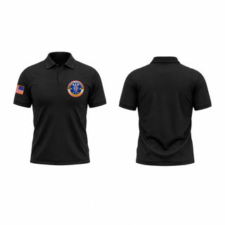 Short Sleeve Performance Polo, Redi-Care Inc., EMS/EMT, Teamtime, Team time, sublimation, custom sports apparel, team uniforms, spirit wear, spiritwear, sports uniforms, custom shirts, team store, custom team store, fundraiser sports, apparel fundraiser