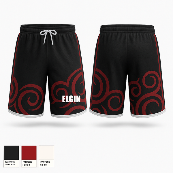Athletic Shorts With Pockets, ELGIN, Track & Field, Teamtime, Team time, sublimation, custom sports apparel, team uniforms, spirit wear, spiritwear, sports uniforms, custom shirts, team store, custom team store, fundraiser sports, apparel fundraiser