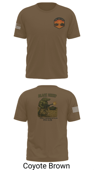 Short Sleeve Performance Shirt, 4th Assault Amphibian Battalion, Company B, , Teamtime, Team time, sublimation, custom sports apparel, team uniforms, spirit wear, spiritwear, sports uniforms, custom shirts, team store, custom team store, fundraiser sports, apparel fundraiser