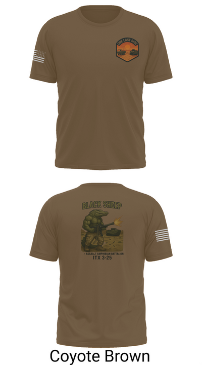 4th Assault Amphibian Battalion, Company B 82284637 Short Sleeve Performance Shirt - 16