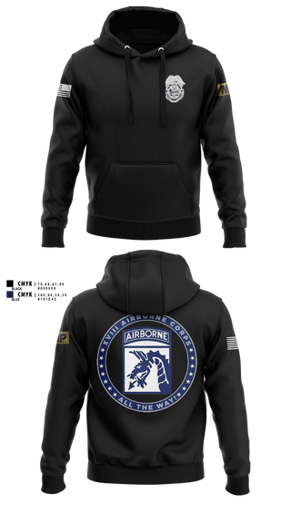 Hoodie, Fort Bragg Law Enforcement Company, Army, Teamtime, Team time, sublimation, custom sports apparel, team uniforms, spirit wear, spiritwear, sports uniforms, custom shirts, team store, custom team store, fundraiser sports, apparel fundraiser