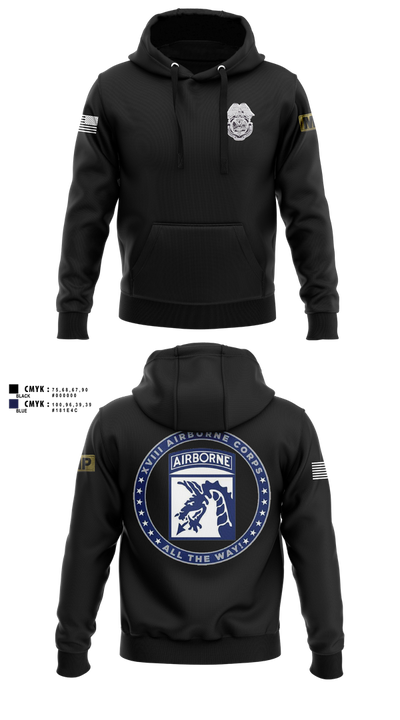 Fort Bragg Law Enforcement Company 16198473 Hoodie - 2