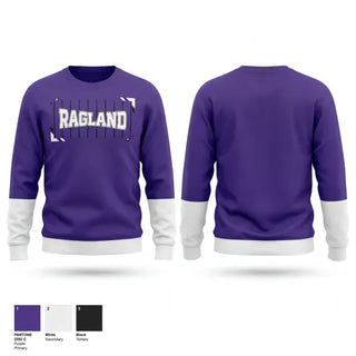 Crew Neck Sweatshirt, Ragland 12u, Baseball, Teamtime, Team time, sublimation, custom sports apparel, team uniforms, spirit wear, spiritwear, sports uniforms, custom shirts, team store, custom team store, fundraiser sports, apparel fundraiser